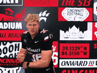 Football GIF by Cincinnati Bearcats