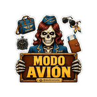 Halloween Viajar Sticker