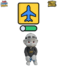 Travel Flying Sticker by Zhot