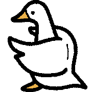 Bird Duck Sticker
