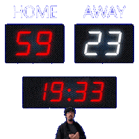 23 Away Sticker