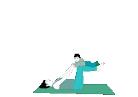 Baby Yoga Sticker