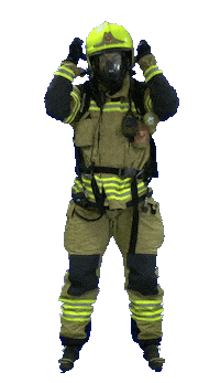 Mask Thumbs Up Sticker by Valencia's City Council Firefighter Department