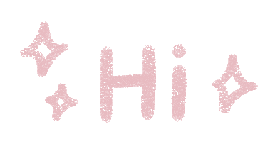 Pink Hello Sticker by Catharina Stewart
