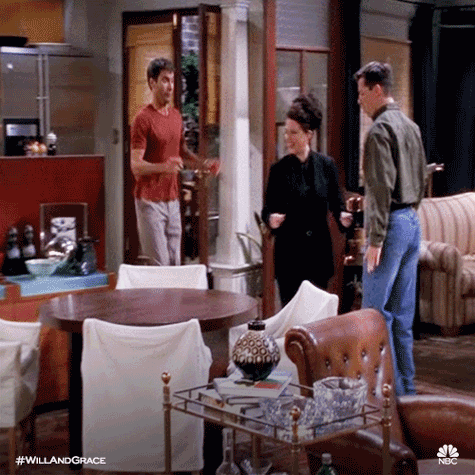 excited season 4 GIF by Will & Grace