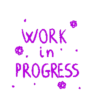 Work Wip Sticker