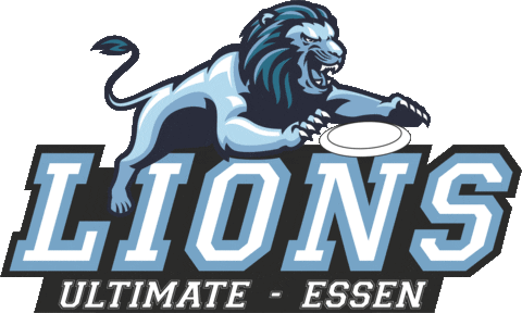 UltimateLions giphyupload lions essen frisbee Sticker
