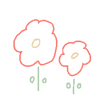 Flower Easter Sticker