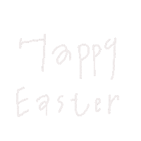 Flower Easter Sticker