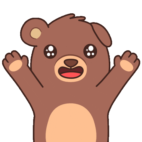 Happy I Want It Sticker by BEARISH