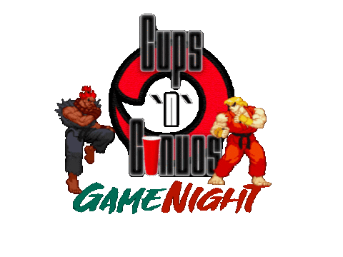 CupsNConvos game nyc street fighter ken Sticker