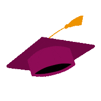 Studieren Abschluss Sticker by APOLLON Hochschule