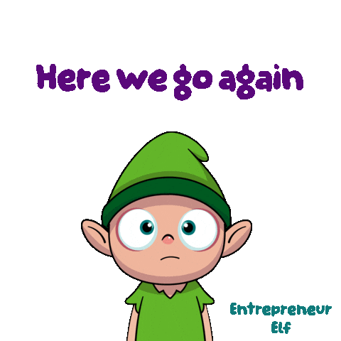 Here We Go Again Lol Sticker by VeeFriends