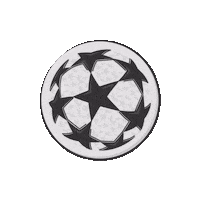 Champions League Football Sticker