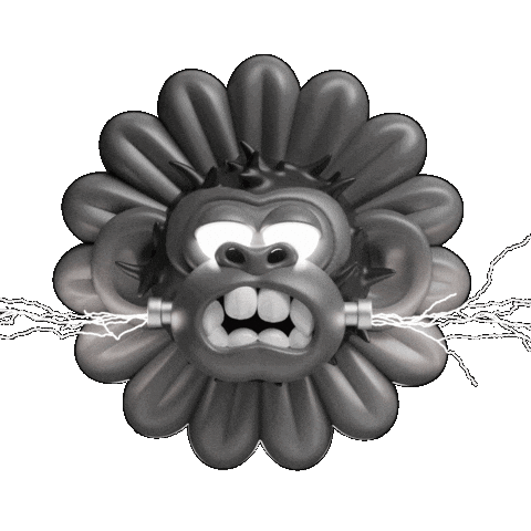 Shocked Herman Munster Sticker by Evan Hilton