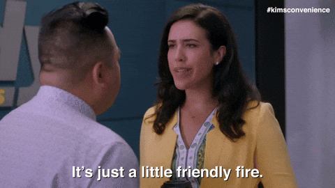 Mean Nicole Power GIF by Kim's Convenience