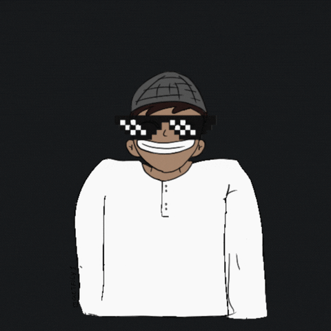 Thug Life Sunglasses GIF