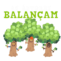 Green Peace Musica Sticker by 3 Palavrinhas