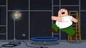 Jumping Peter Griffin GIF by Family Guy