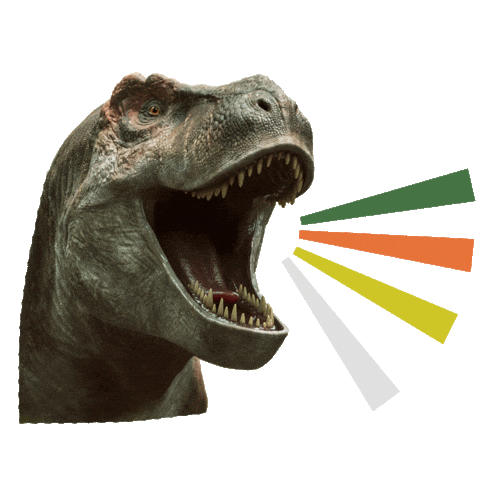 Walking With Dinosaurs Dinosaur Sticker by PBS