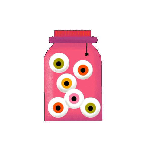 Halloween Eyes Sticker by studioumi