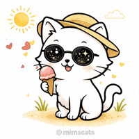 Cat Summer GIF