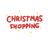 Christmas Shopping Sticker