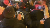PSG Player Mobbed by Fans After Win