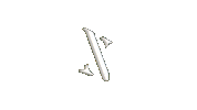 white flag logo Sticker by Normandie