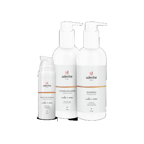 udevinebyray giphygifmaker shampoo ray cabelo Sticker