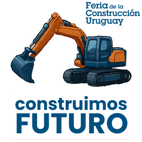 Retro Sticker by Feria de la Construcción Uruguay