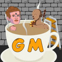 Egonauts coffee crypto good morning morning GIF