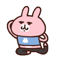 うさぎ いいね Sticker by Kanahei