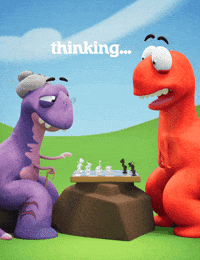 Thinking Wondering GIF by Claynosaurz