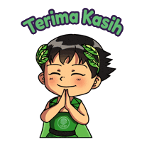 Thanks Sticker by BATU-BATU ECO VILLAGE