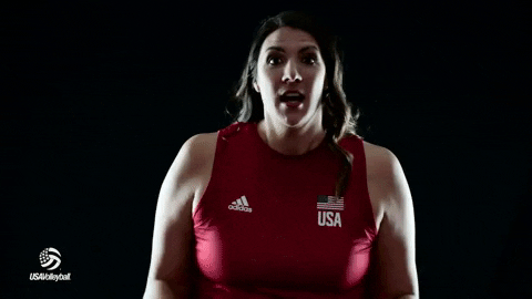 No Way Adidas GIF by USA Volleyball