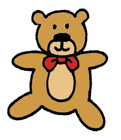 Teddy Bear Pw Valentine Sticker by By Sauts // Alex Sautter (formerly Pretty Whiskey)