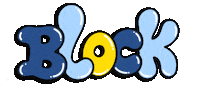 Block Goodbye Sticker by Natalie Michelle Watson