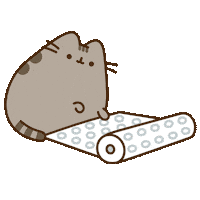 Happy Cat Sticker by Pusheen