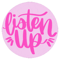 Listen Sticker