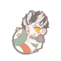 Volleyball Chibi Sticker by Alex and Inki