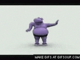 hippo sumo GIF
