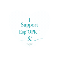 Support Teal Sticker by Cher SOPK