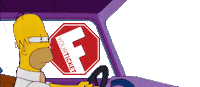 Car F Sticker by Fyourticket