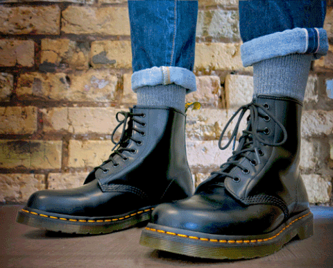 dr martens boots GIF