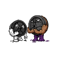 Kfkf Sticker by Kinda FIt Kinda Fat