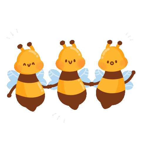 Kc Bees Sticker by cnhkeyclub