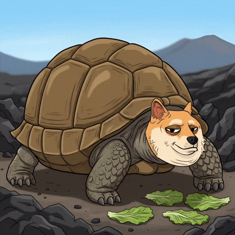 Shiba Inu Illustration GIF by Doge Pound