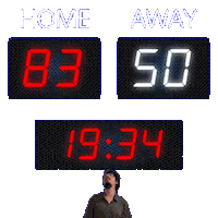 50 Away Sticker