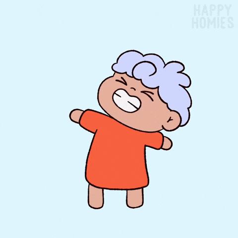 Excited Hell Yeah GIF by Happy Homies
